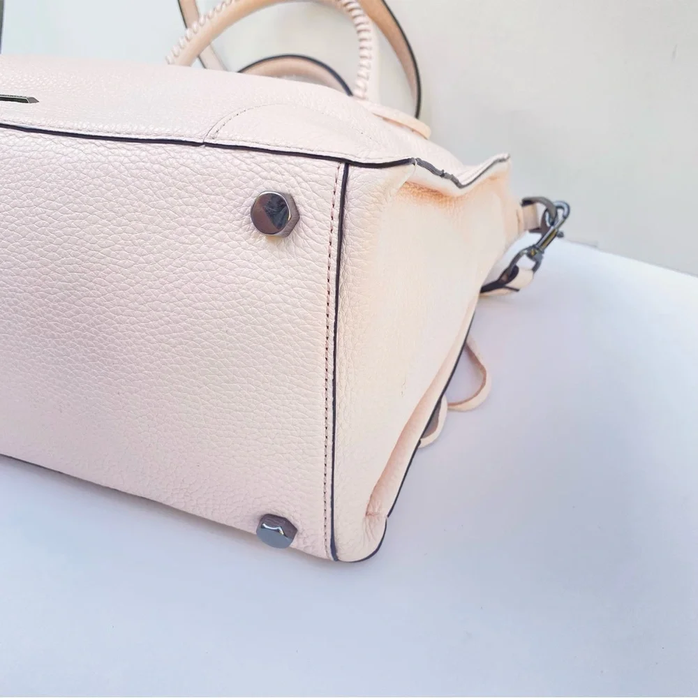 Rebecca Minkoff Pale Pink Leather Tote Bag